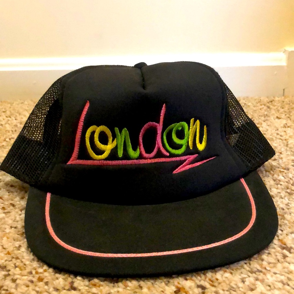 Retro 80s London SnapBack hat